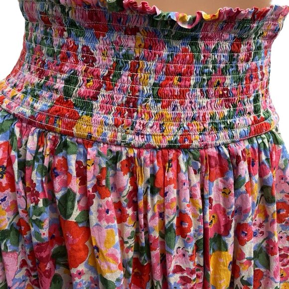 Natural Life Maxi Skirt dress floral Cottage Prairie Size Small - Picture 7 of 13